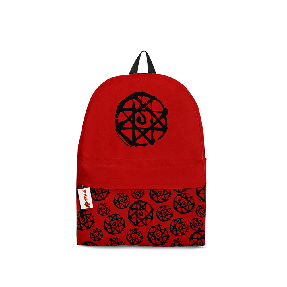 Kids School Backpack Blood Seal Symbol Fullmetal Alchemist School Bag