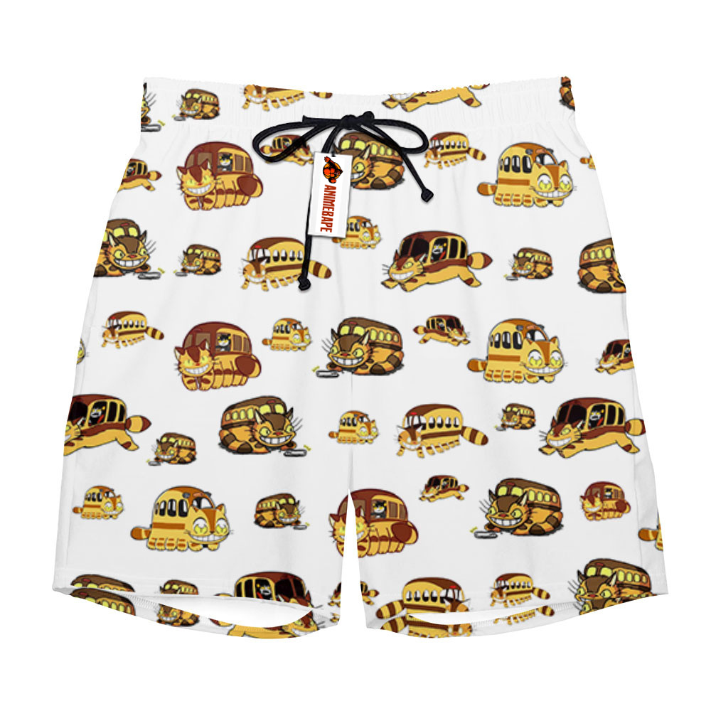 Catbus Board Shorts Pants Hawaiian My Neighbor Totoro