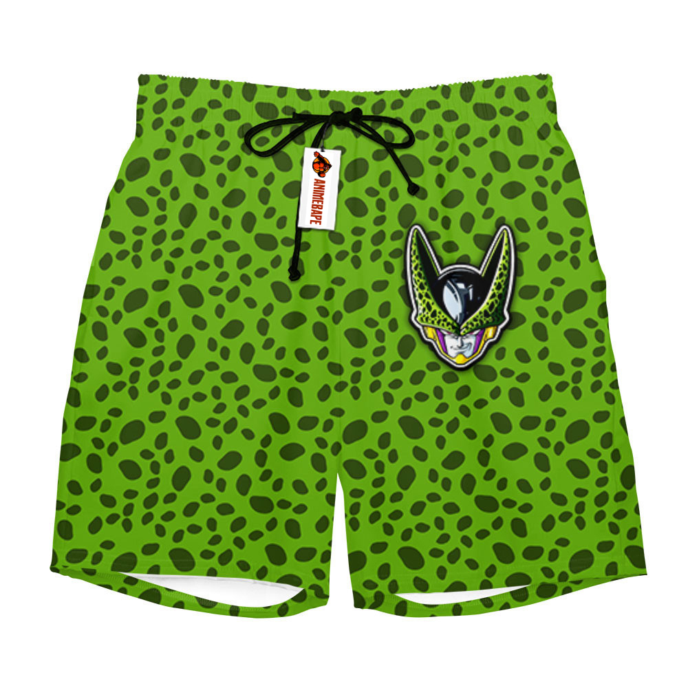 Cell Board Shorts Custom DB Costume Style 1004 Dragon Ball Z