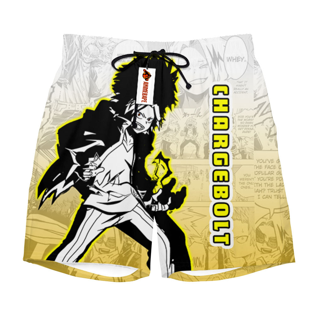 Chargebolt Board Shorts Pants Manga Style My Hero Academia