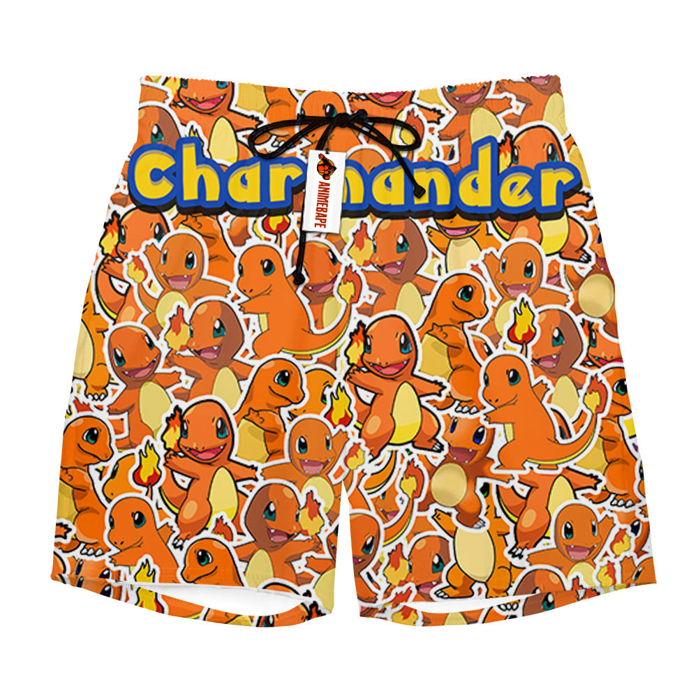 Charmander Board Shorts Custom Style 2403 Pokemon