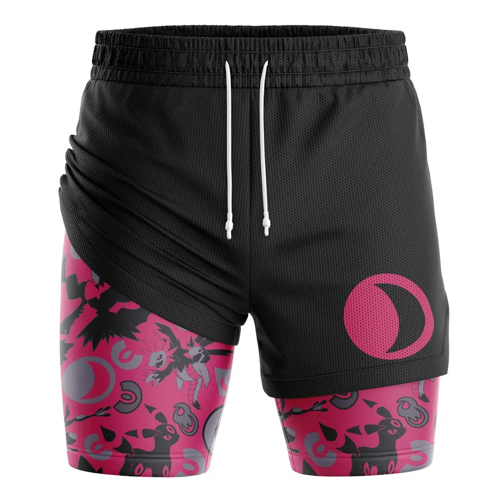 Dark V3 Pokemon Compression Workout Training Shorts (2-in-1)