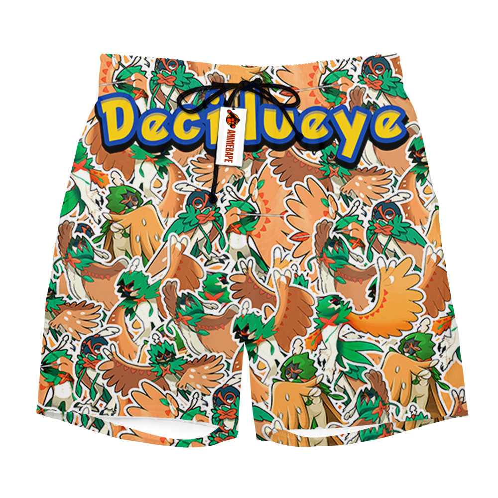 Decidueye Board Shorts Custom Style 2403 Pokemon