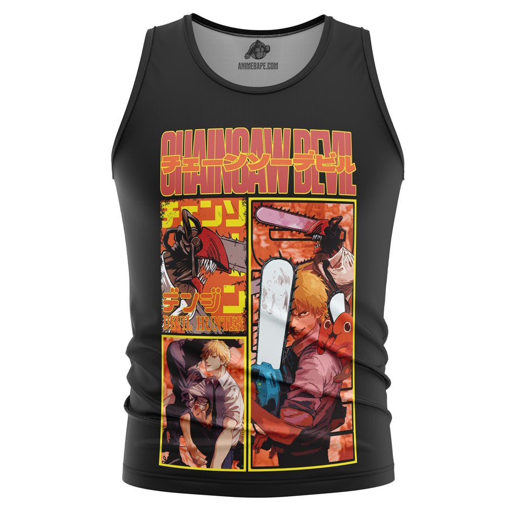 Denji Chainsaw Man Streetwear Tank Top