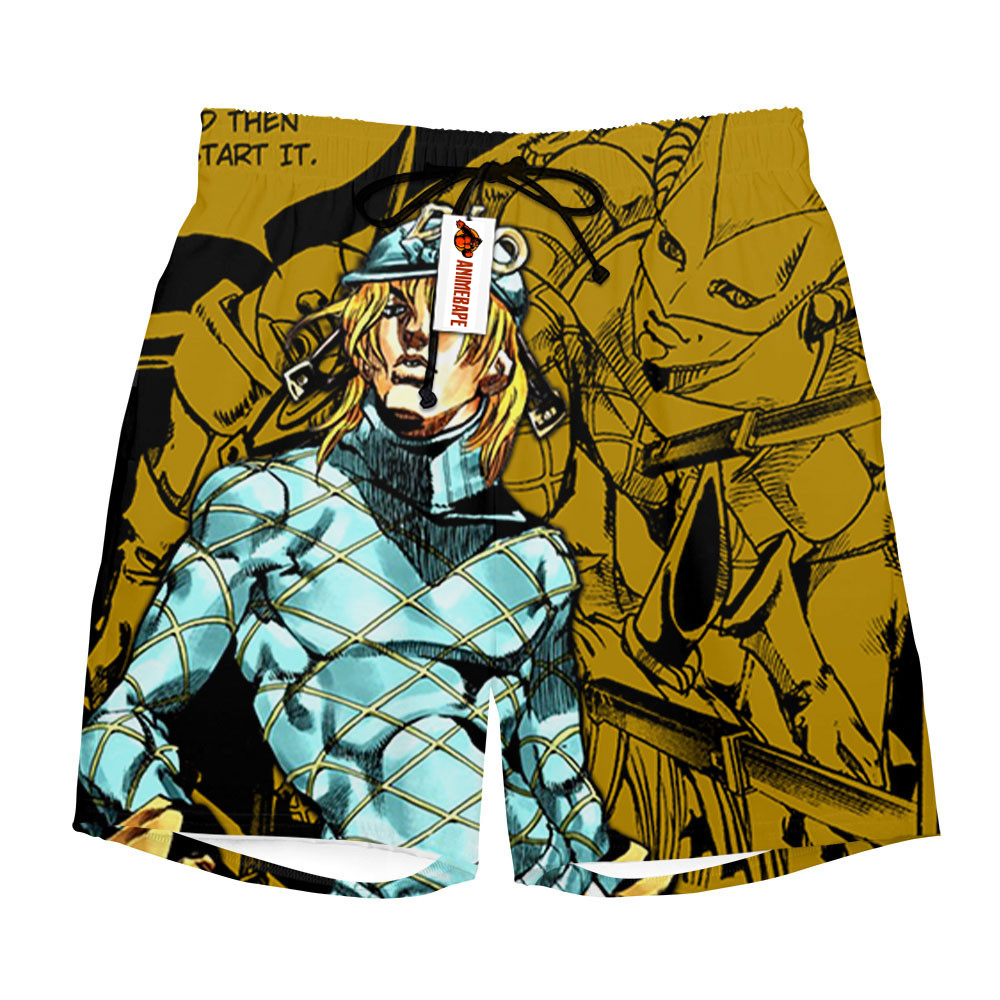 Diego Brando Board Shorts Custom Style 1503 JoJos Bizarre Adventure