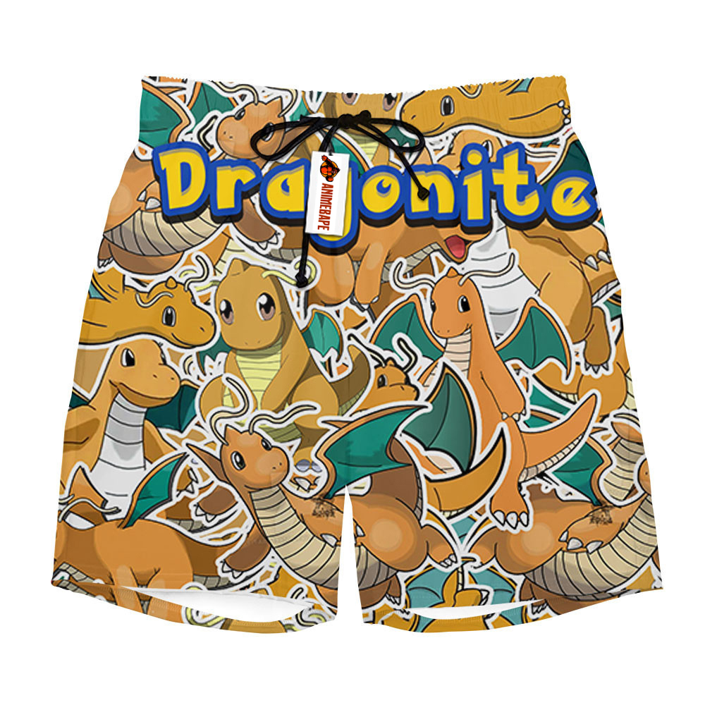 Dragonite Board Shorts Custom Style 2403 Pokemon