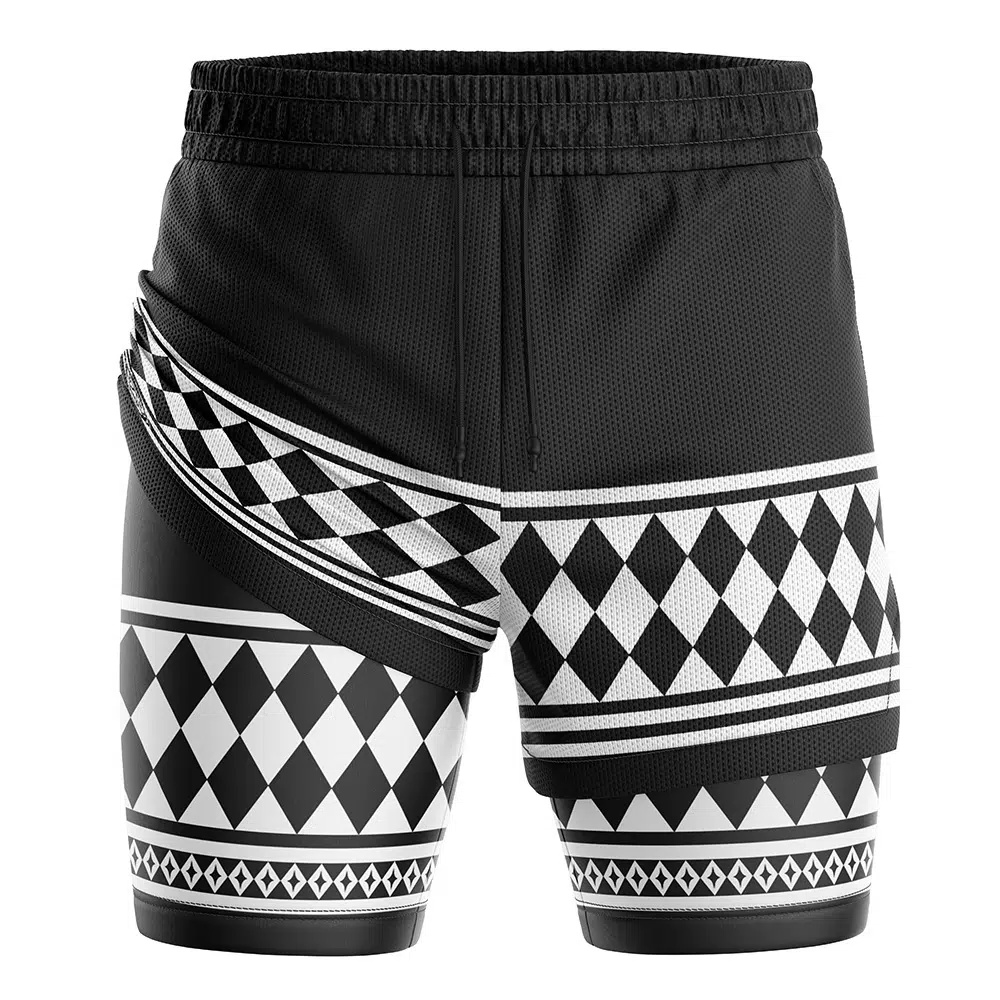 Draken Tokyo Revengers Compression Workout Training Shorts (2-in-1)
