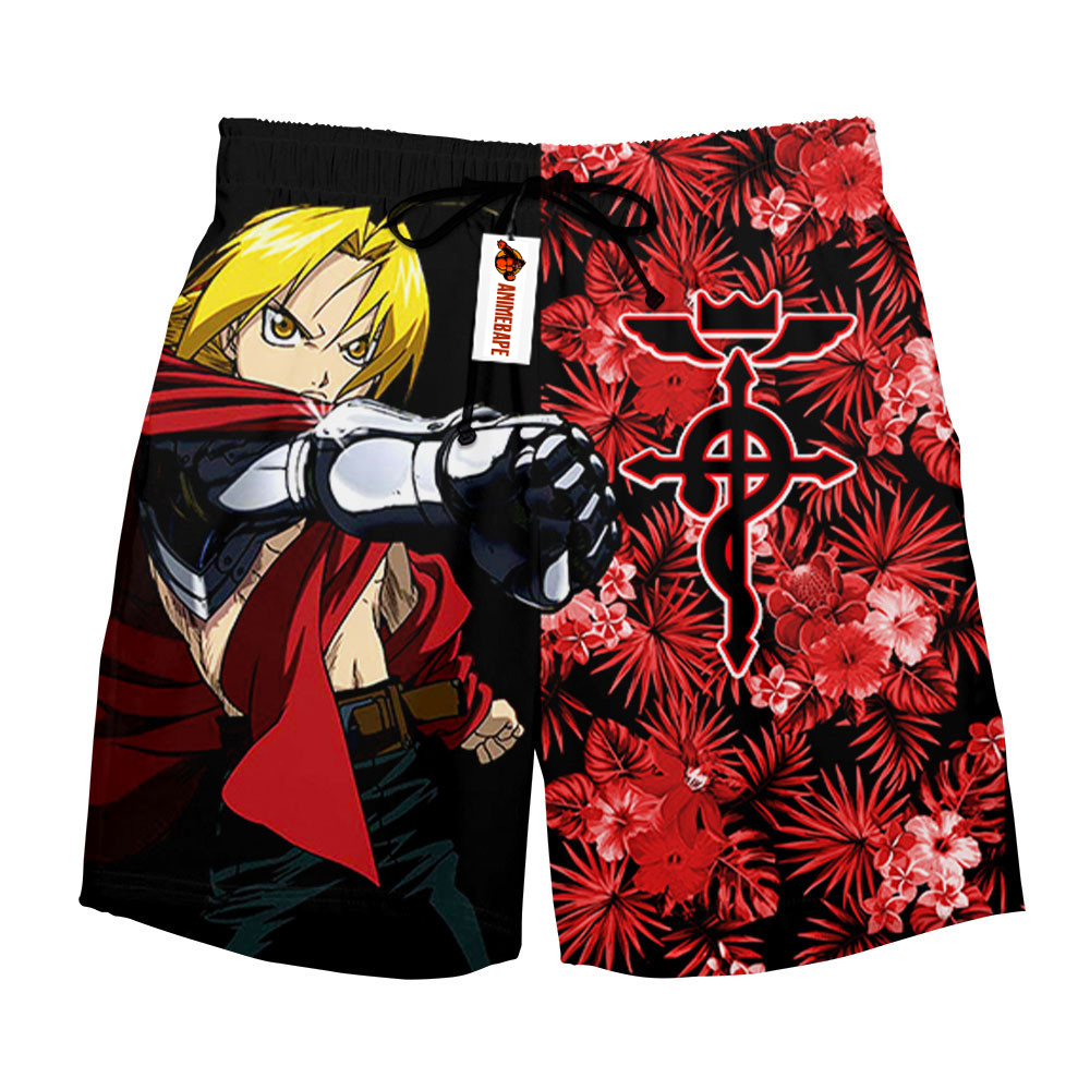 Edward Elric Hawaii Board Shorts Custom Style 1302 Fullmetal Alchemist