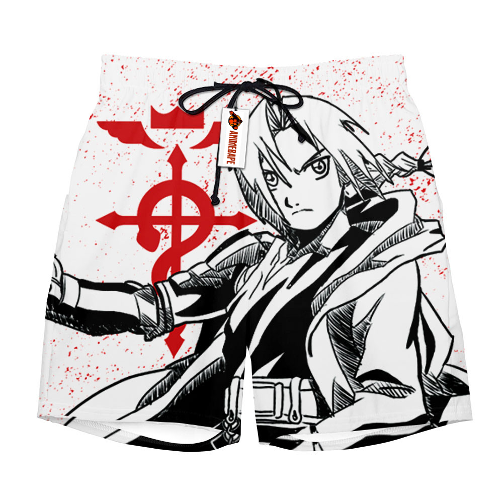 Edward Elric Board Shorts Style 3005 Fullmetal Alchemist