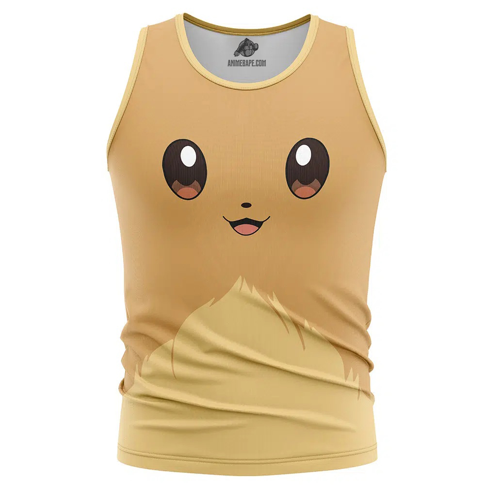 Eevee Face Pokemon Tank Top