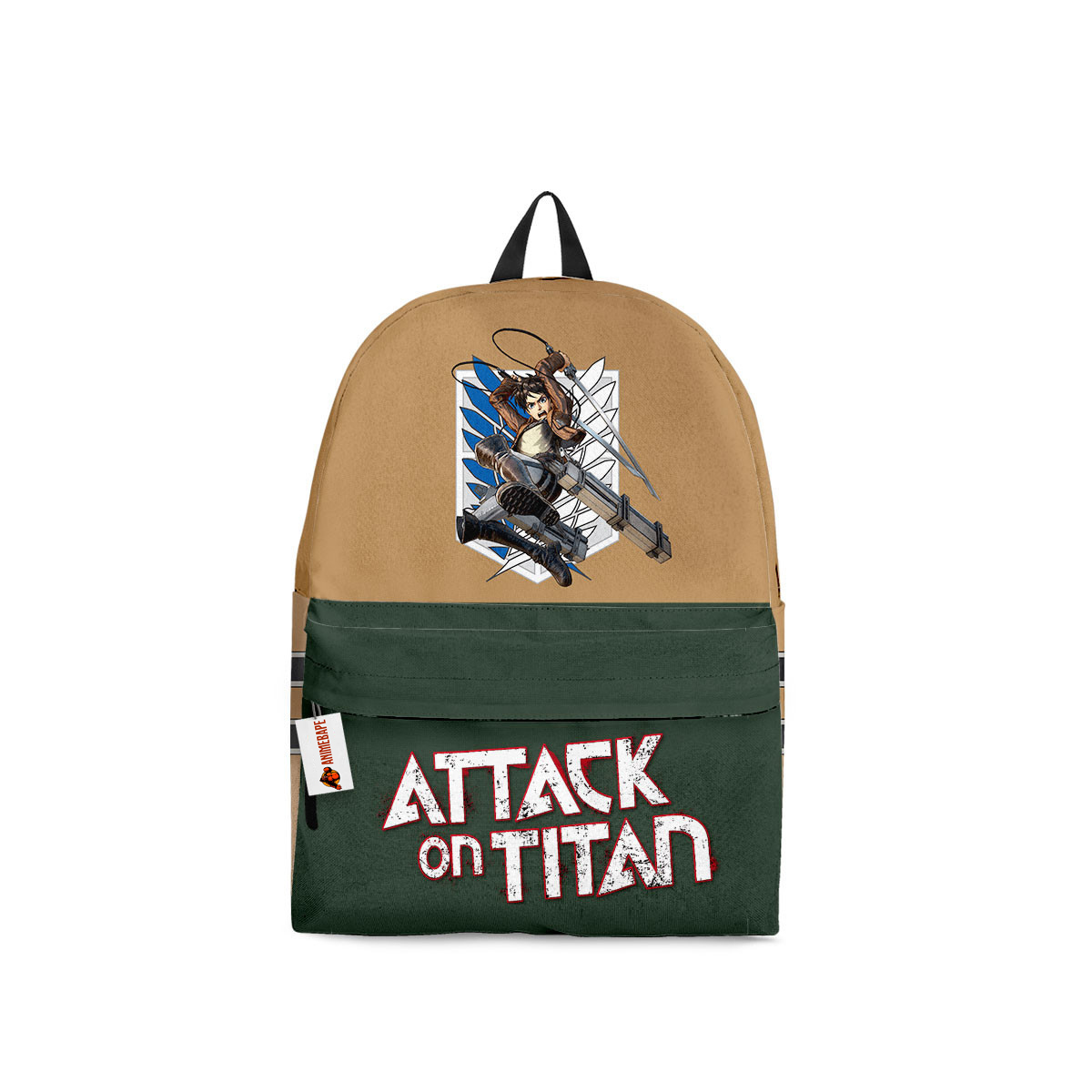 Kids School Backpack Eren Yeager School Bag Attack on Titan
