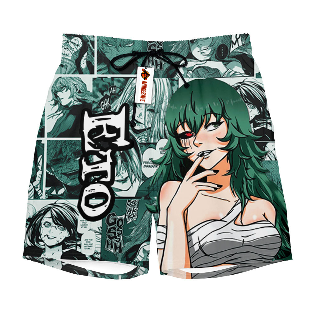 Eto Board Shorts Manga Style 3005 Tokyo Ghoul
