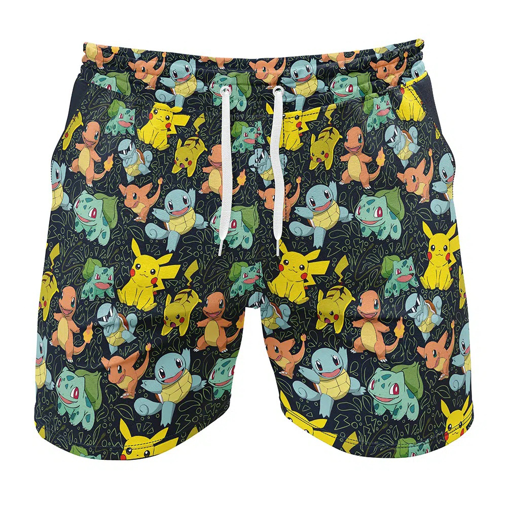 First Partner Pokemon Gym Shorts