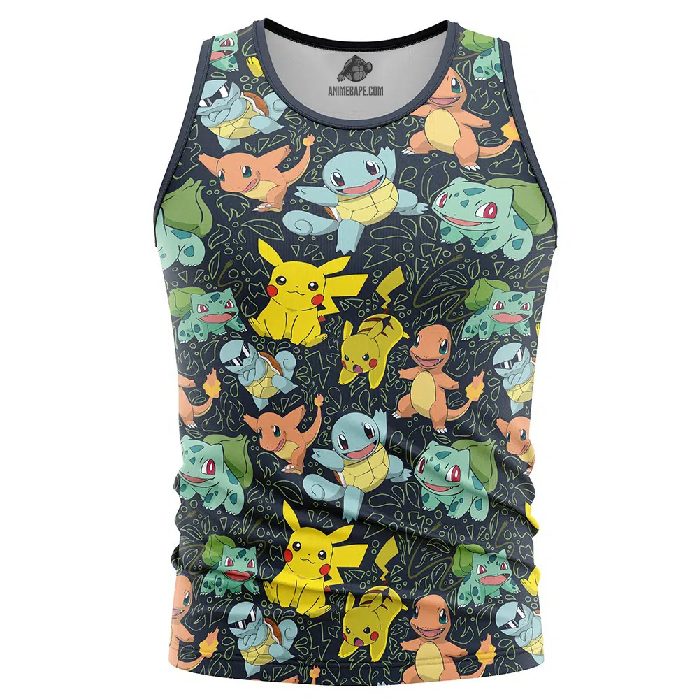 First Partner Pokemon Tank Top