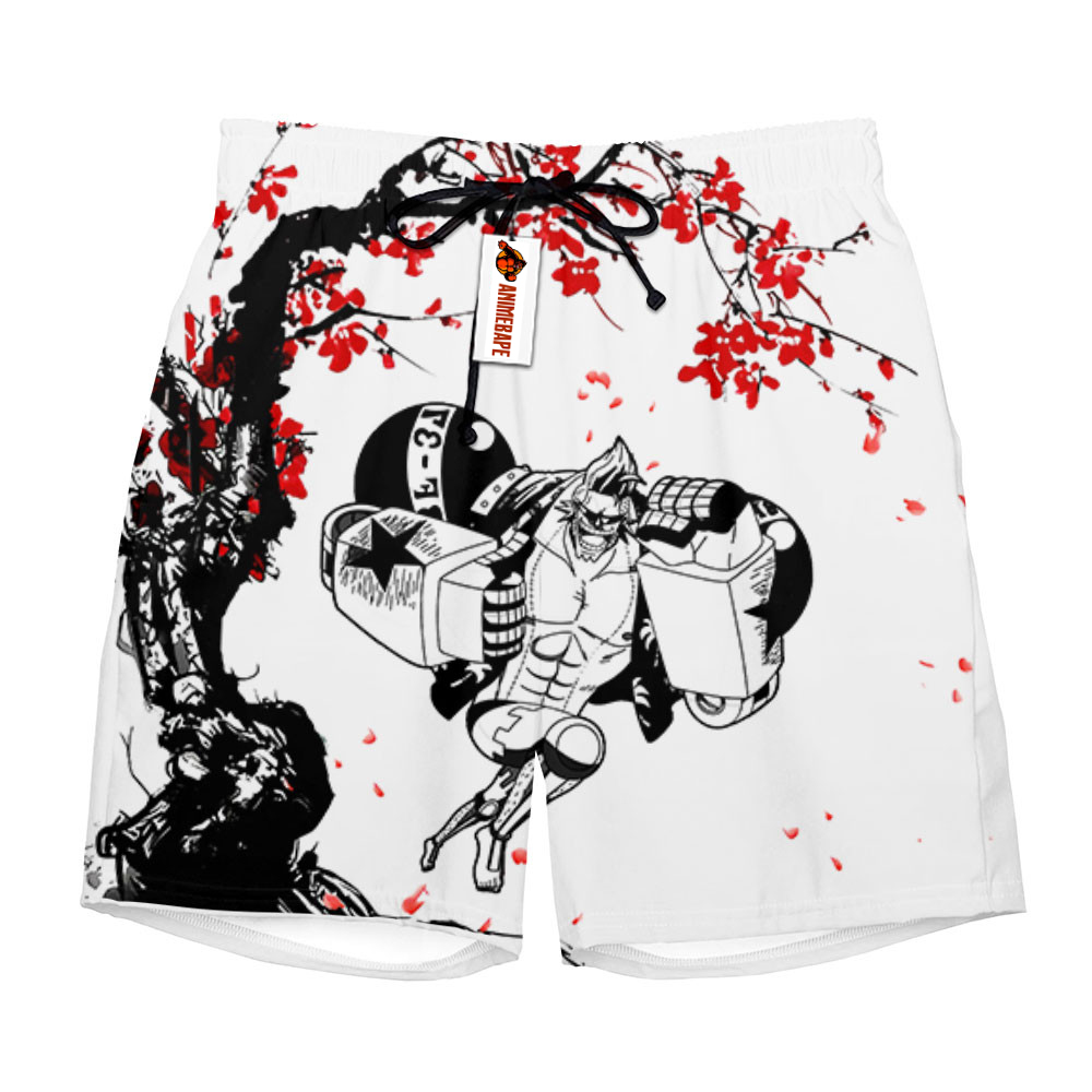 Franky Board Shorts Pants Japan Cherry Blossom One Piece
