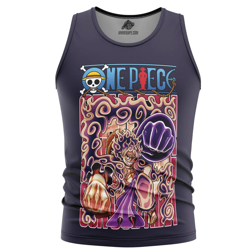 Gear 5th Luffy One Piece Streetwear Tank Top