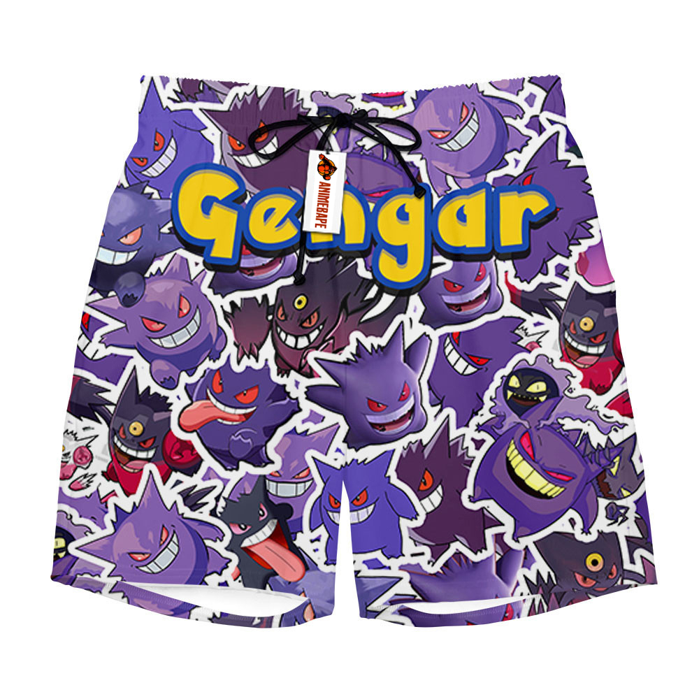 Gengar Board Shorts Custom Style 2403 Pokemon