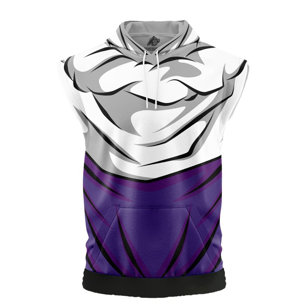 Gohan Piccolo Gi Dragon Ball Z Cut Off Sleeveless Workout Hoodie