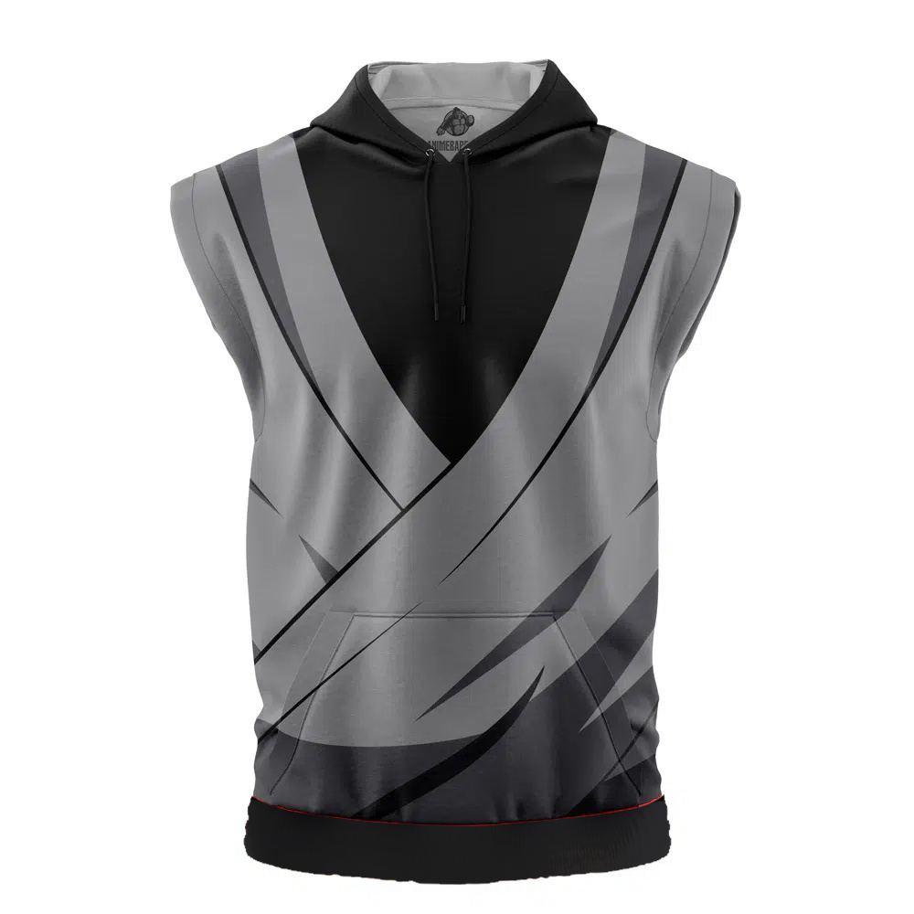Goku Black Dragon Ball Z Cut Off Sleeveless Workout Hoodie