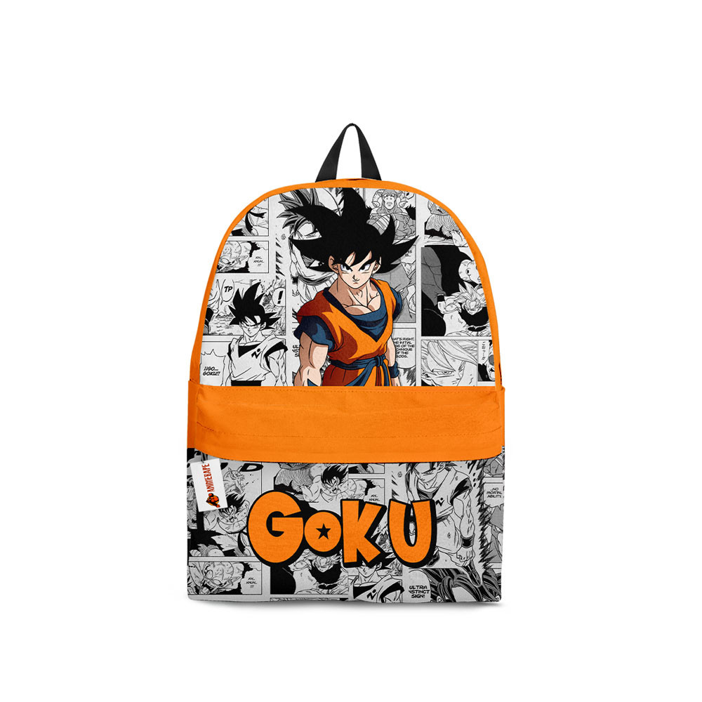 Kids School Backpack Goku Manga Bag School Bag Dragon Ball Z