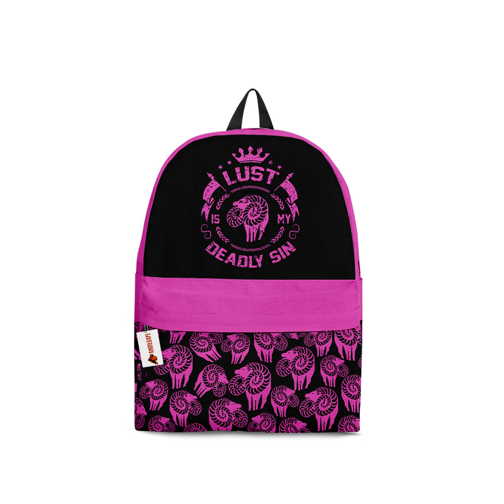Kids School Backpack Gowther Goats Sin of Lust School Bag