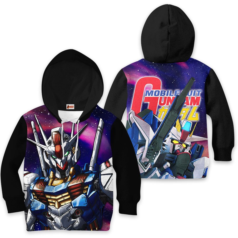 Kids Hoodie Gundam Aerial 47 Gundam