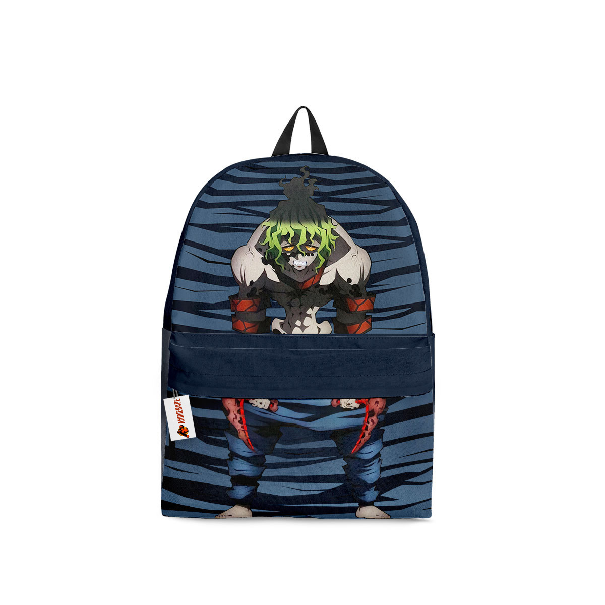 Kids School Backpack Gyutaro Demon Slayer School Bag