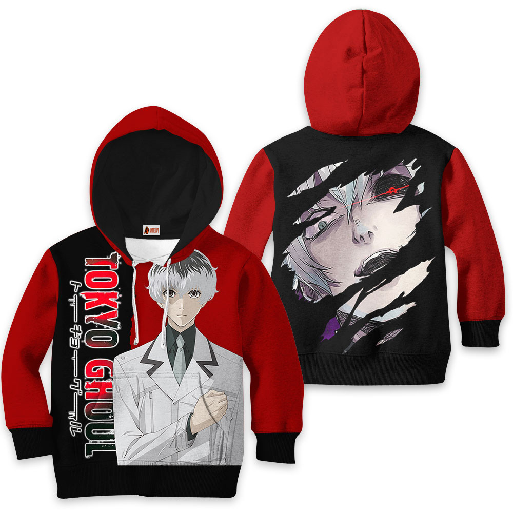 Kids Hoodie Haise Sasaki Anime Tokyo Ghoul re
