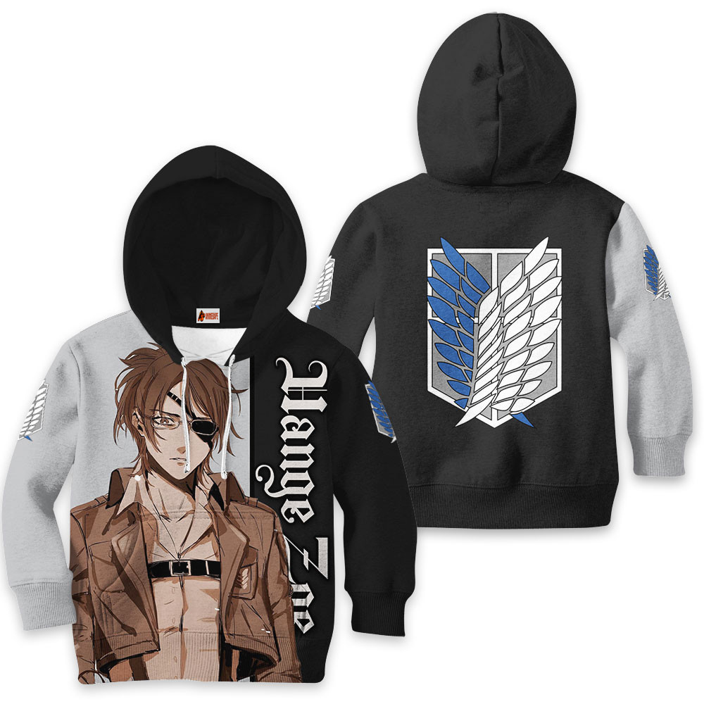 Kids Hoodie Hange Zoe Anime Attack on Titan