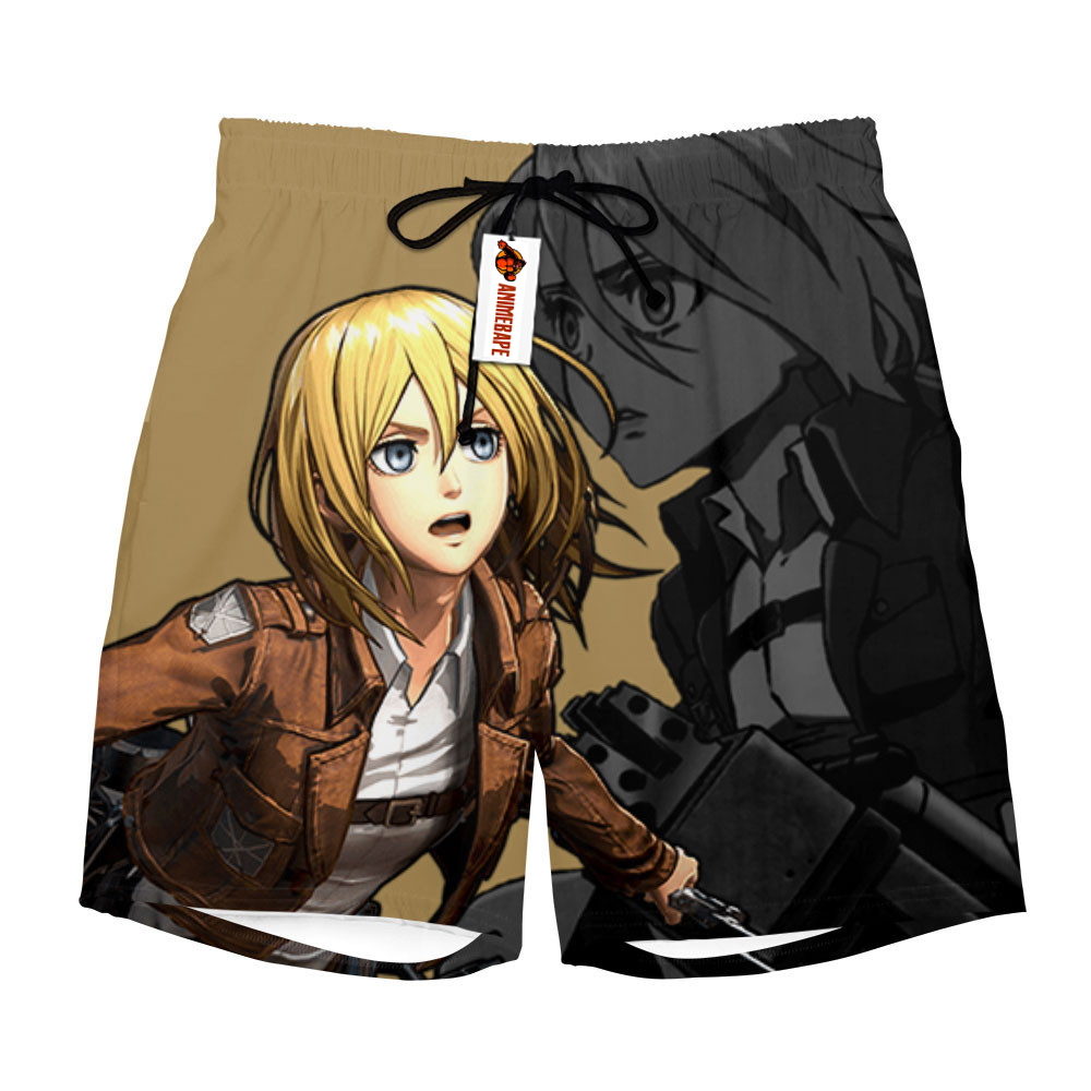 Historia Reiss Board Shorts Custom Style 1904 Attack on Titan