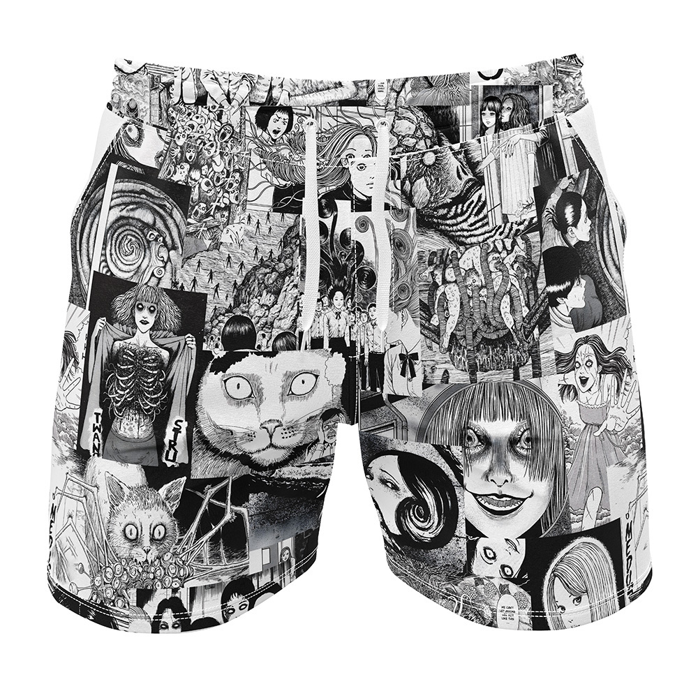 Horro Manga Junji Ito Gym Shorts