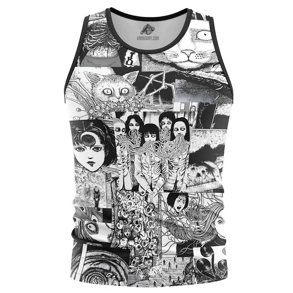 Horror Manga Junji Ito Tank Top