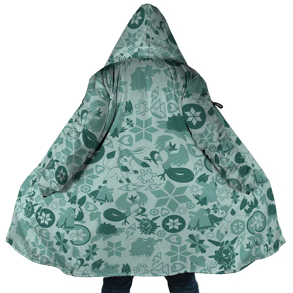 Ice Pokemon Hooded Cloak Coat
