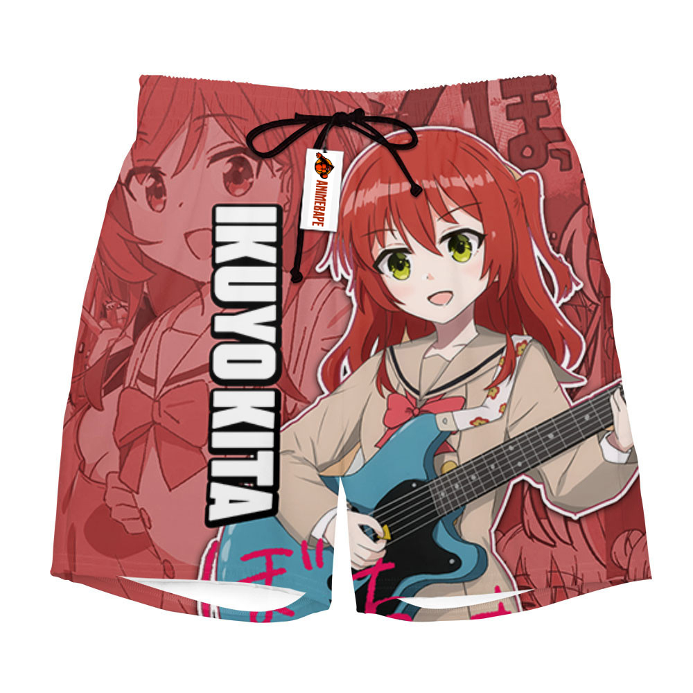 Ikuyo Kita Board Shorts Manga Custom Style 1905 Gods Bless