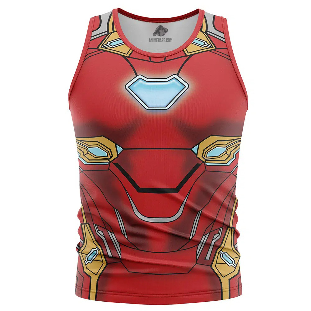 Iron Man Cosplay Marvel Tank Top