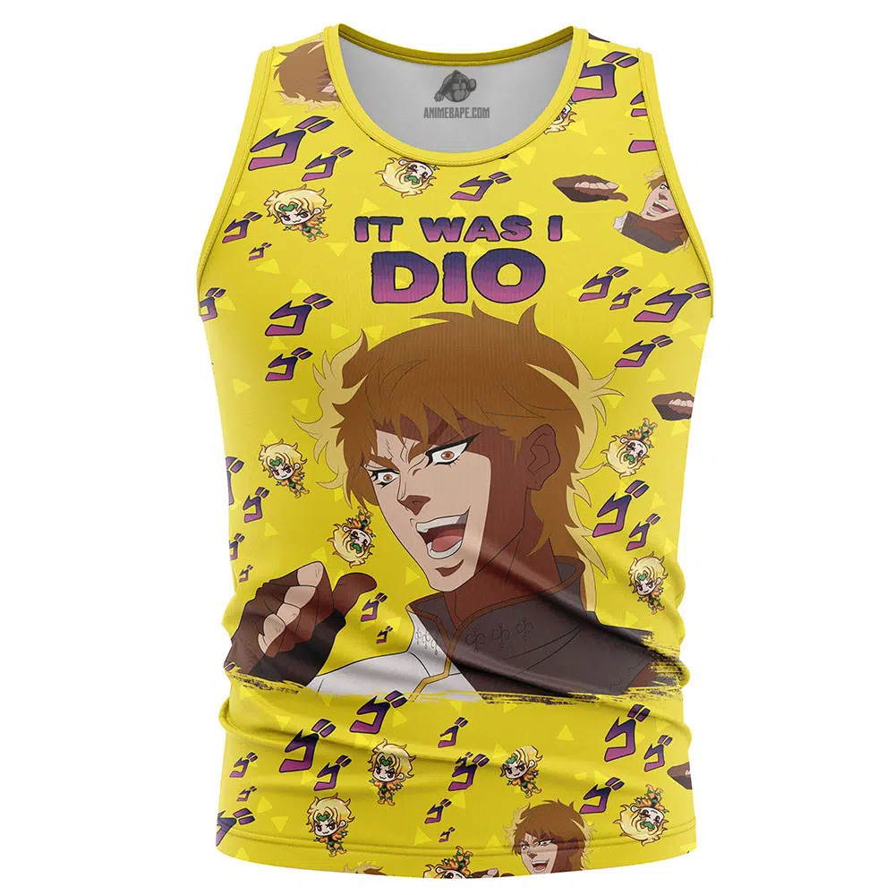 It Was I Dio Jojo's Bizarre Adventure Tank Top