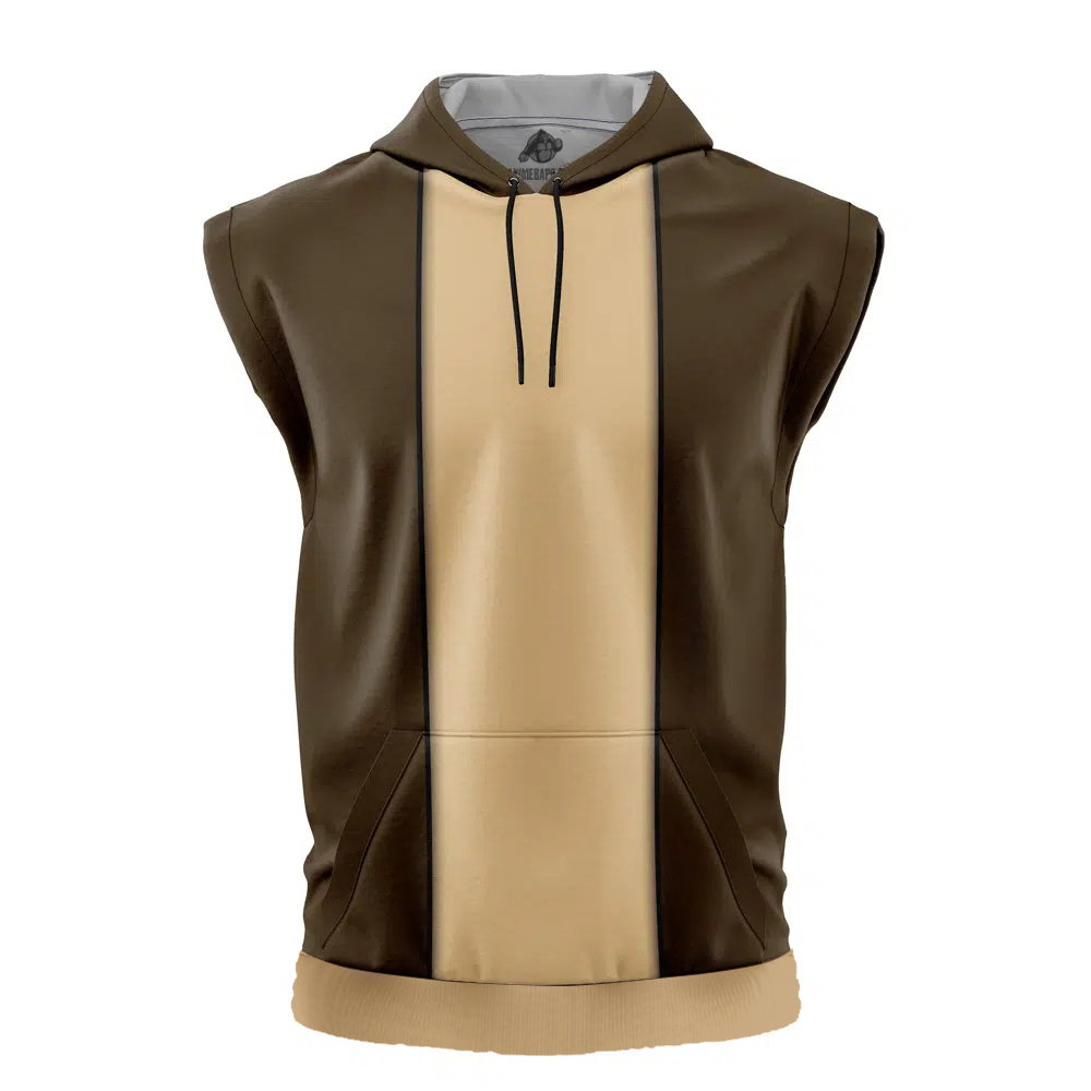 Jedi Star Wars Cut Off Sleeveless Workout Hoodie