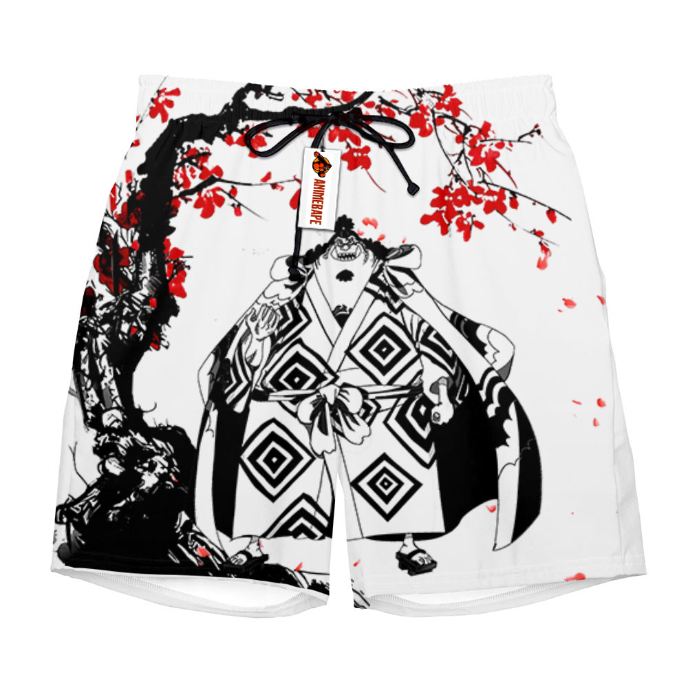 Jinbe Board Shorts Pants Japan Cherry Blossom One Piece