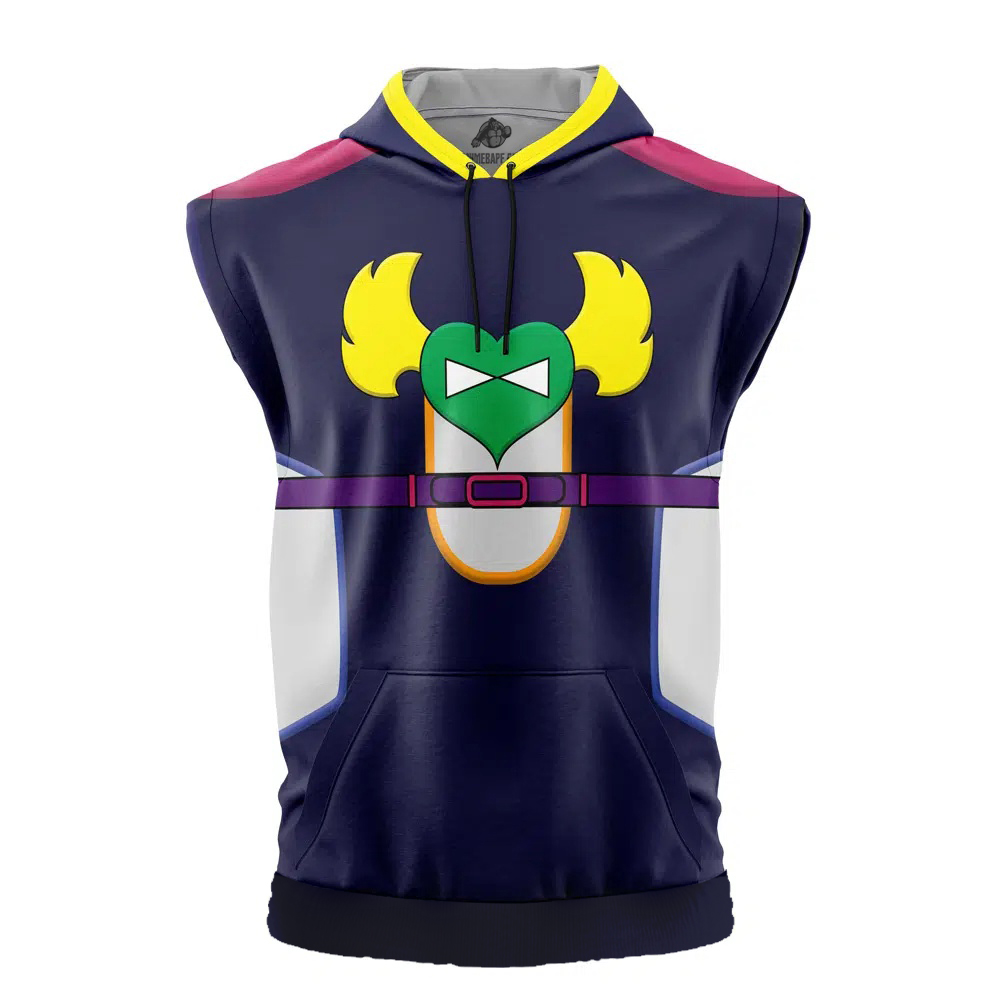 Jodio Joestar Jojolands Jojo's Bizarre Adventure Cut Off Sleeveless Workout Hoodie