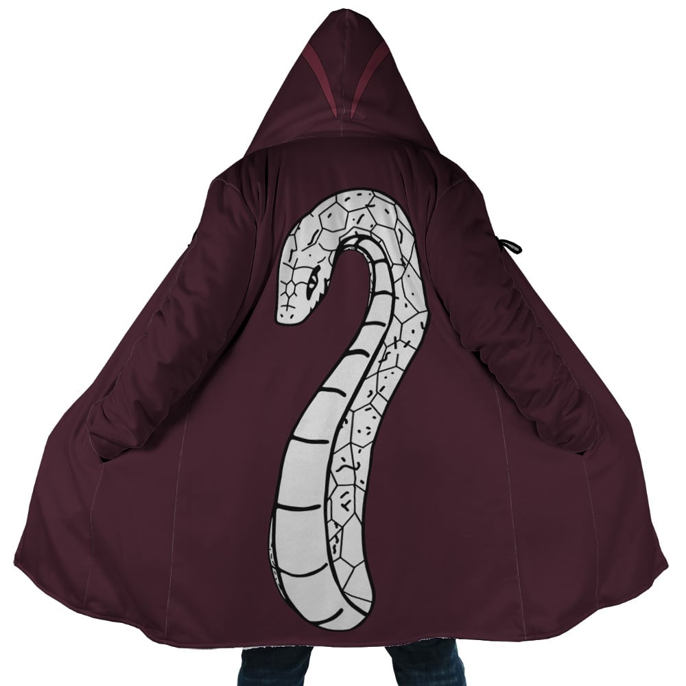 Kabuto Yakushi 3rd Shinobi War Shippuden Hooded Cloak Coat