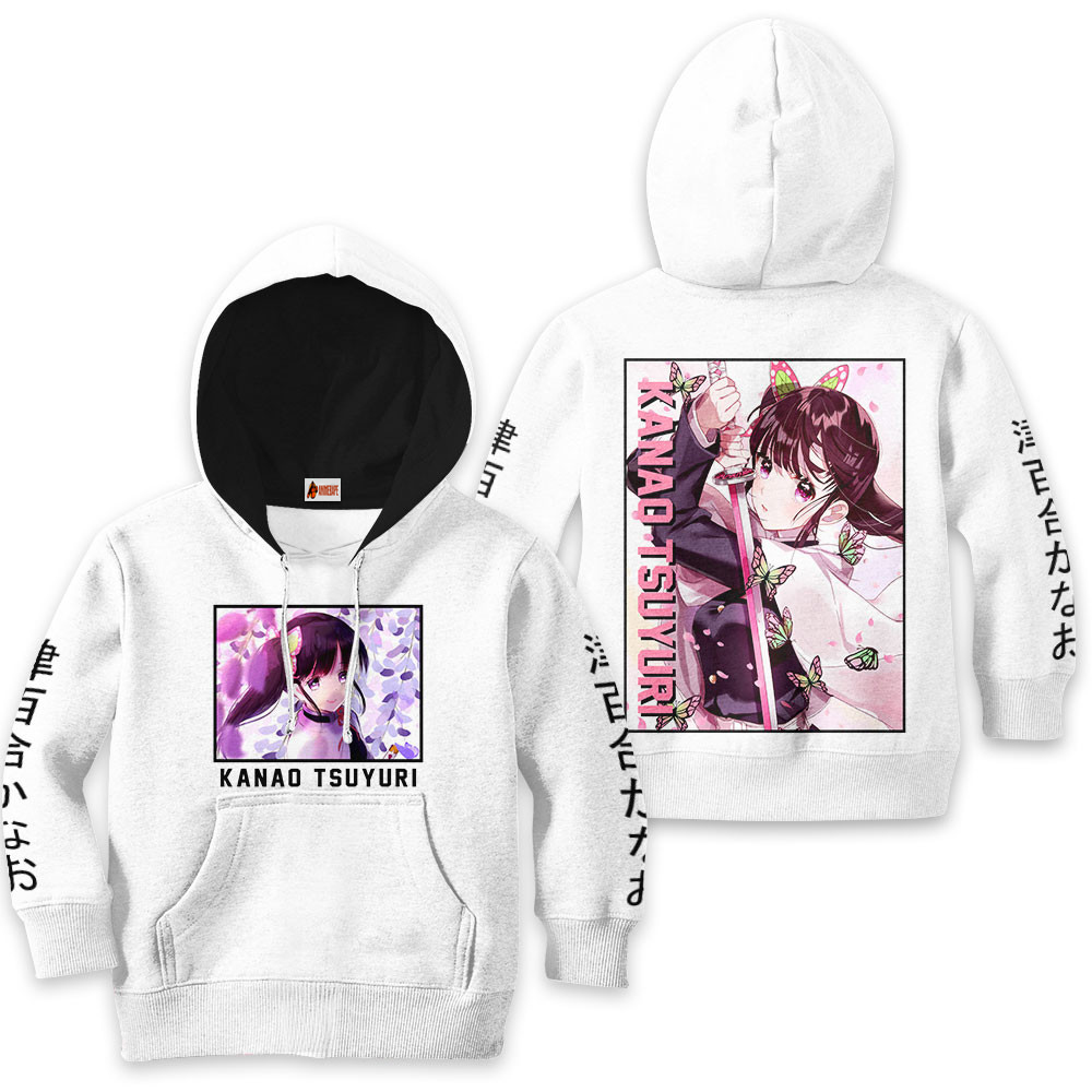 Kids Hoodie Kanao Tsuyuri Demon Slayer Kimetsu No Yaiba