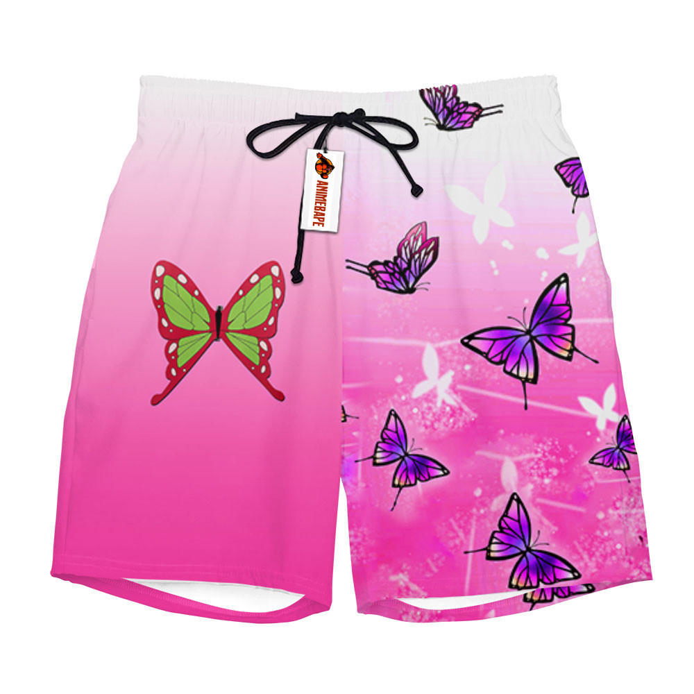 Kanao Tsuyuri Board Shorts Custom Style 2504 Demon Slayer