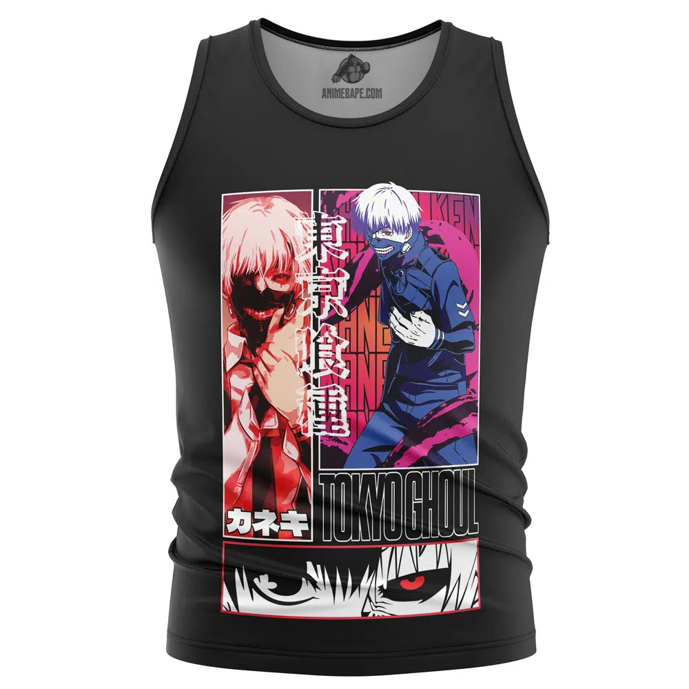 Kaneki Ken Tokyo Ghoul Streetwear Tank Top