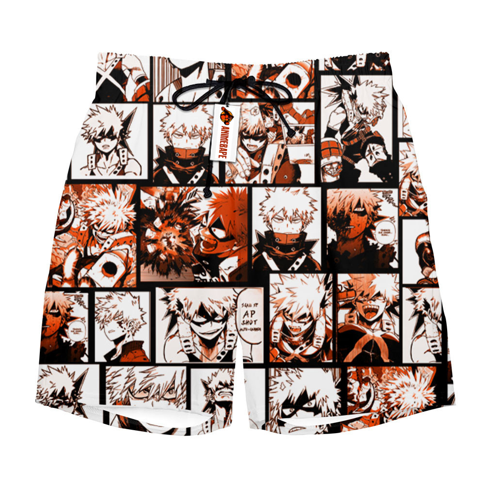 Katsuki Bakugo Board Shorts Custom Style 0302 My Hero Academia