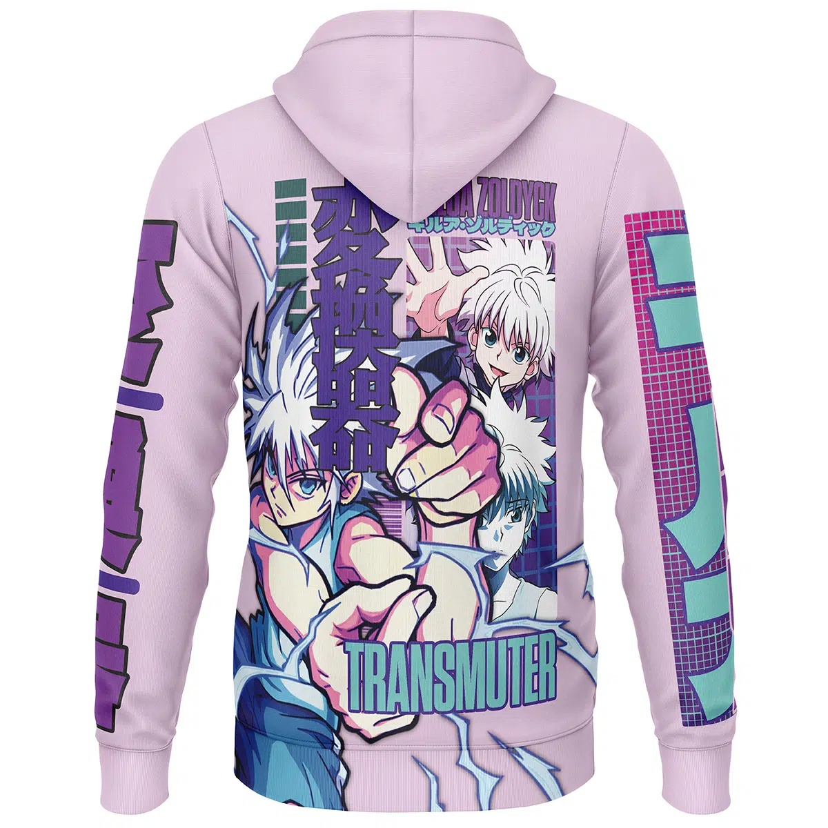 Killua Zoldyck V3 Hunter x Hunter Streetwear Lightweight Hoodie