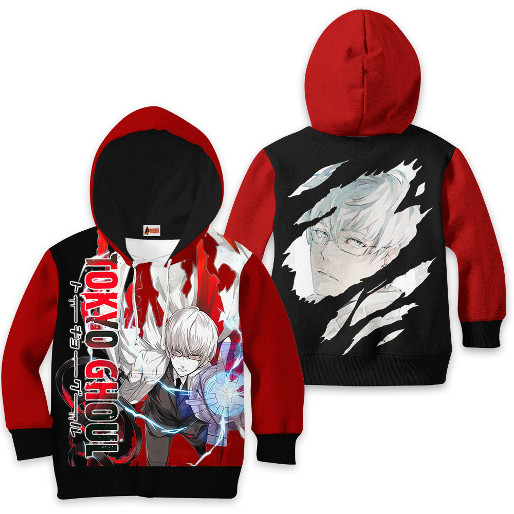 Kids Hoodie Kishou Arima Anime Tokyo Ghoul