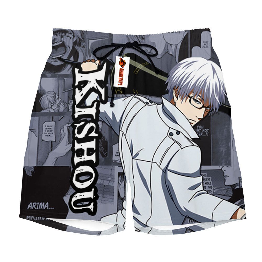 Kishou Arima Board Shorts Manga Style 3005 Kabaneri of the Iron Fortress