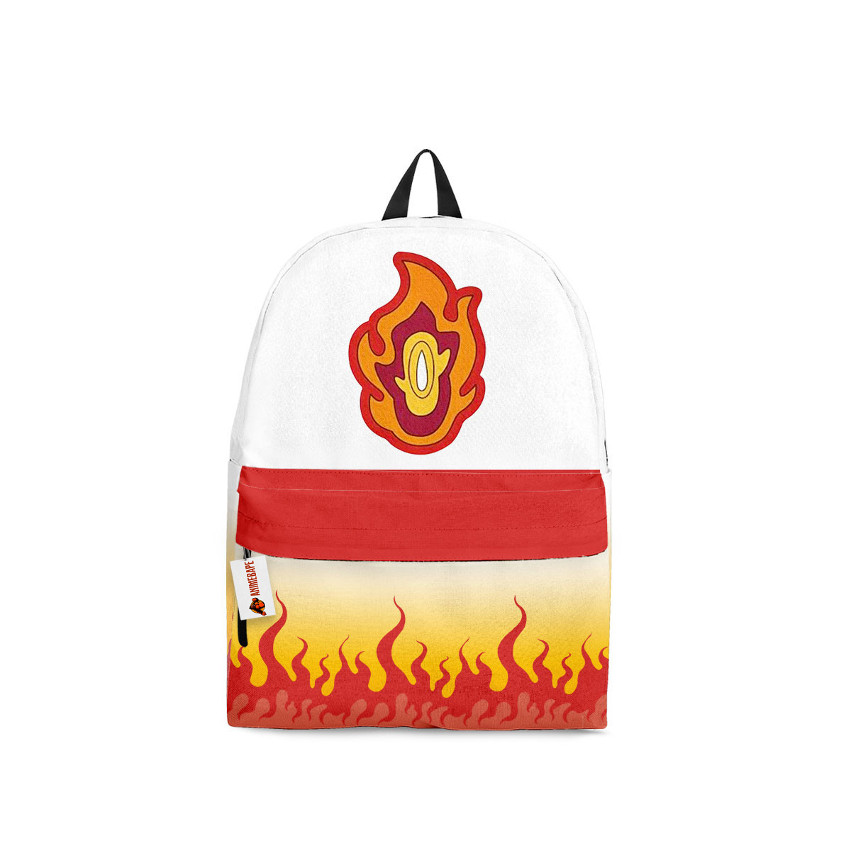 Kids School Backpack Kyojuro Rengoku School Bag Demon Slayer Kimetsu No Yaiba