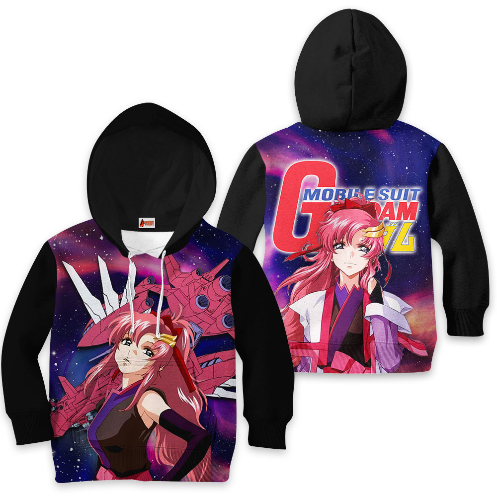 Kids Hoodie Lacus Clyne 19 Mobile Suit Gundam Seed