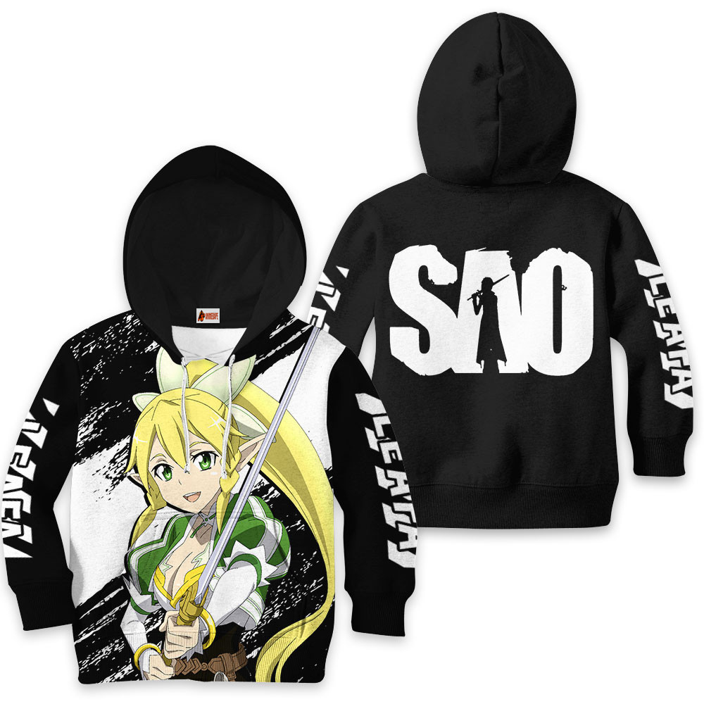Kids Hoodie Leafa Sword Art Online